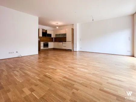 Moderne 3-Zimmer-Wohnung mit Terrasse und Eigengarten: Wenige Meter zur Wiener Stadtgrenze | Garagenstellplatz