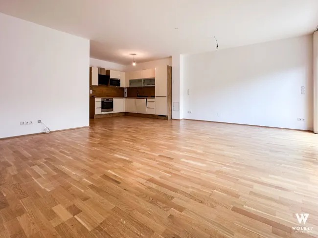 Moderne 3-Zimmer-Wohnung mit Terrasse und Eigengarten: Wenige Meter zur Wiener Stadtgrenze | Garagenstellplatz - Bild