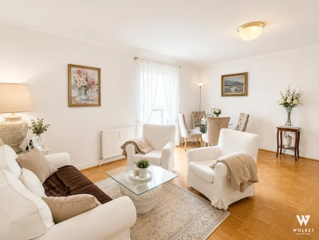 Neuwertige 3-Zimmer-Wohnung mit Garage & Nähe Alte Donau I Ruhige Lage in 1220 Wien - Bild