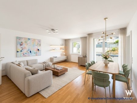ERSTBEZUG: Ankommen & Wohlfühlen – Exklusive 2-Zimmer-Neubauwohnung | ca. 60 m² | mit Balkon & Tiefgarage