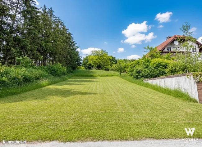 Großzügiges Baugrundstück in Weidlingbach: BK I + II | offene Bauweise | Hanglage | Weitblick | Genehmigter Bauantrag - Bild