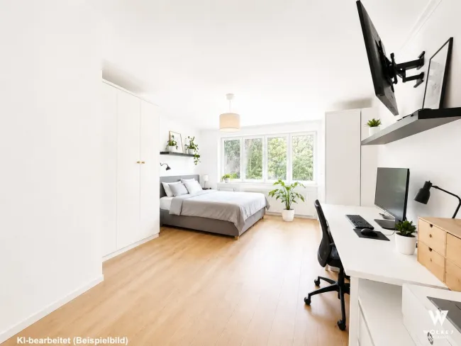 ++ Lichtdurchflutete 3-Zimmer-Wohnung mit Garage I 4 Gehminuten zur Oberen Alten Donau - Titelbild