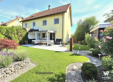 Doppelhaushälfte in ruhiger Siedlung | ca. 119,74 m2 | Garten | Terrasse | Keller | 2 Kfz-Stellplätze