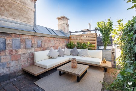 Hochwertig sanierte Maisonette-Wohnung in Bestlage von 1120: Dachterrasse mit Weitblick | Klimaanlage | 2,5 Zimmer
