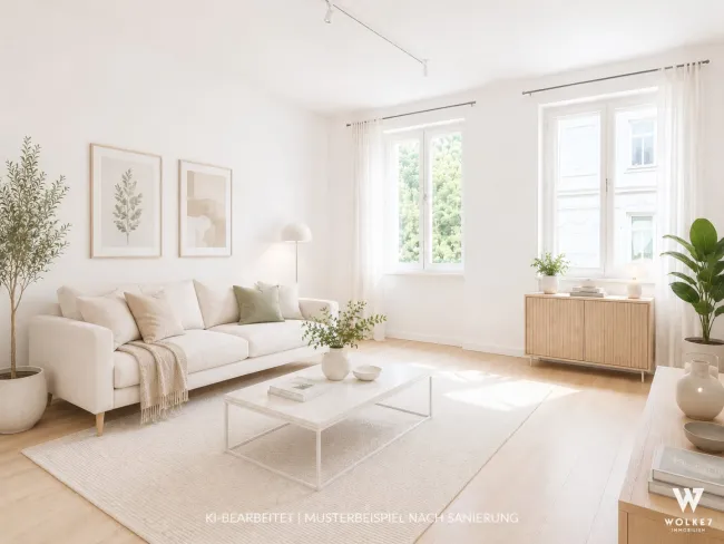 Sanierungsbedürftige 32 m² Eigentumswohnung mit Lift in Döbling - Titelbild