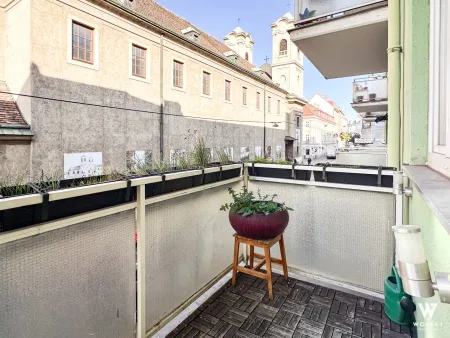 Helle 3-Zimmer-Wohnung | generalsaniert | Balkon | Lift | zentral begehbar | U6 Josefstädter Straße