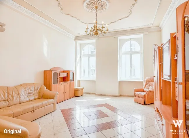 Altbaujuwel mit prachtvollem Stuck – stilvolles Wohnen für Liebhaber klassischer Wiener Eleganz I Fußbodenheizung I Lift | Nähe Wiedner Hauptstraße - Titelbild