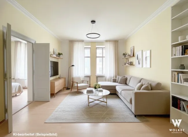 Altbaujuwel mit Potenzial | ca. 72 m² | 2 Zimmer | Lift | Westausrichtung - Titelbild