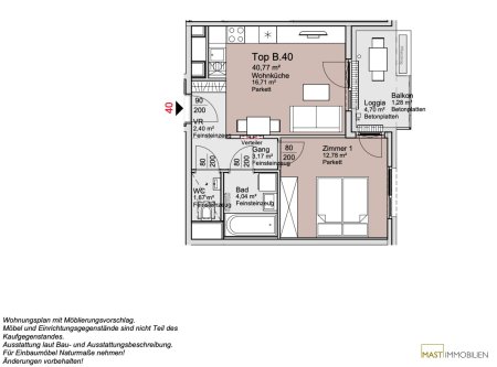 * Herbst 2026* Provisionsfreie 2-Zimmer Wohnung im 5. Stock unweit des Donauzentrums!