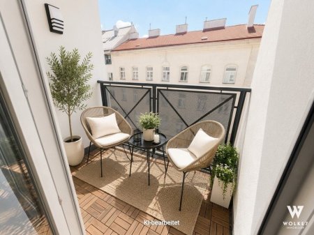 +++ Hochwertig sanierte & möblierte 2-Zimmer-Wohnung inkl. Lift I Loggia mit ca. 3 m2 I Garagenplatz anmietbar +++
