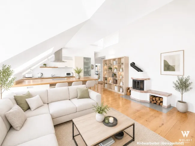 +++ Traumhafte 3-Zimmer-Dachgeschosswohnung I 2 DACHTERRASSEN mit ca. 28 m2 I Top-Lage Josefstadt +++ - Titelbild