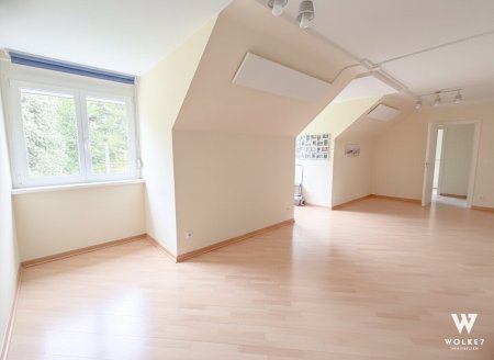 Dachgeschosswohnung im 18. | 2 Zimmer | ruhig, gepflegt | 1 Gehminute zum Pötzleinsdorfer Schlosspark