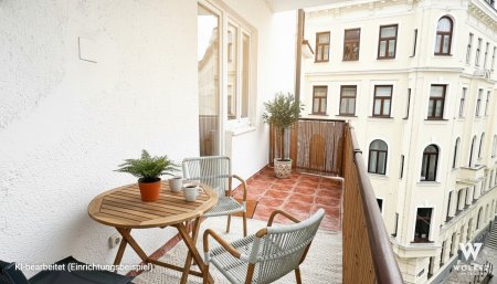 Familienwohnung mit 5 Zimmer | ca. 122,6 m² | Balkon | nähe Lichtensteinpark in 1090 Wien