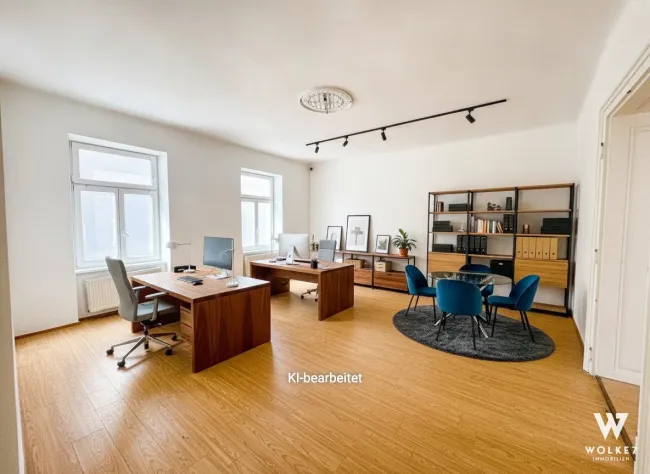 UNBEFRISTET - Neuwertige 123m² Bürofläche vis-a-vis Zentrum Simmering, U3 Enkplatz! - Titelbild