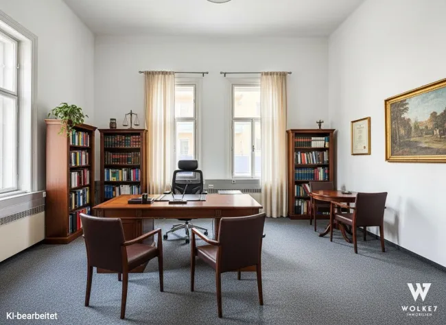 Großzügige Bürofläche im Stilaltbau – ca.193 m² | UNBEFRISTETER MIETVERTRAG | 1 Gehminute Wien Mitte Landstraße | Nähe Bezirksgericht Innere Stadt - Bild