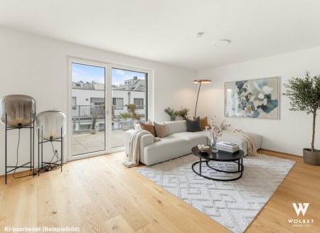 Luxury Rooftop Living nahe Alte Donau | 4 Zimmer | 91 m² Terrassen | Kamin & Klima | Glorit 2021