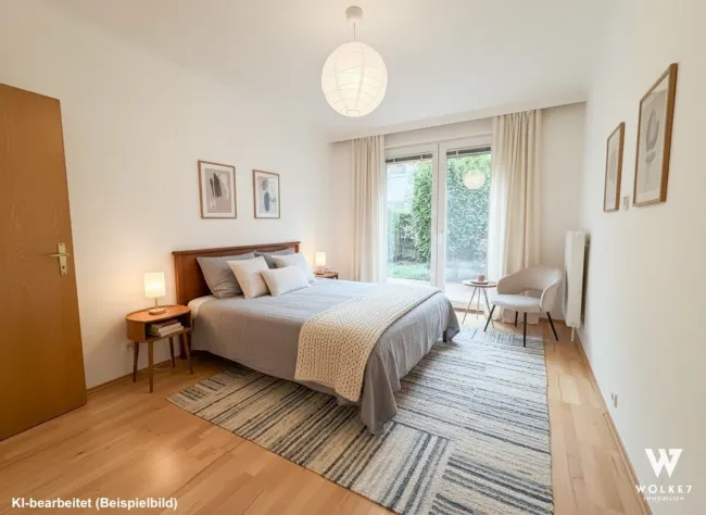 +++ Charmante 2 Zimmer Wohnung mit Eigengarten I Nussdorf, Wienerwald I Nähe S40 und Linie D +++ - Bild