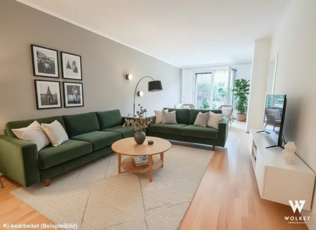 +++ Charmante 2 Zimmer Wohnung mit Eigengarten I Nussdorf, Wienerwald I Nähe S40 und Linie D +++ - Titelbild