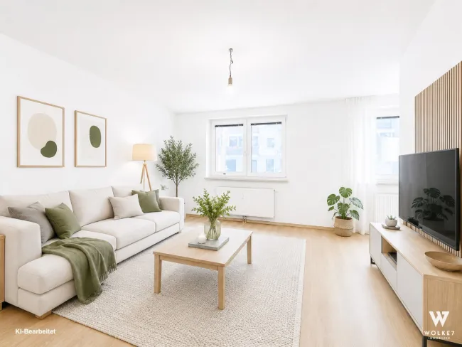 Erstbezug nach Sanierung – Moderne 3-Zimmer-Wohnung mit 73 m² Nähe Fultonstraße | Hoßplatz - Titelbild