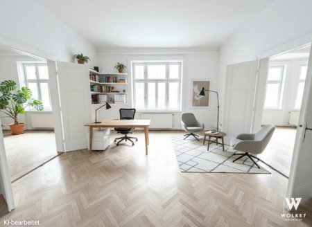 Bürofläche im Stilaltbau – ca.183 m² | UNBEFRISTETER MIETVERTRAG | 1 Gehminute Wien Mitte Landstraße | Nähe Bezirksgericht Innere Stadt