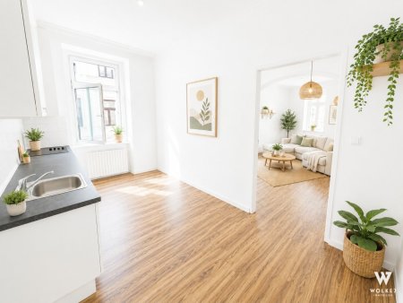 Sonnige 4-Zimmer-Altbauwohnung im 15. Bezirk | ruhige Seitengasse | 10 Minuten zur Mariahilferstraße