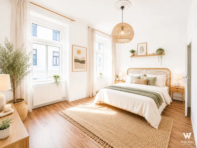 Sonnige 4-Zimmer-Altbauwohnung im 15. Bezirk | ruhige Seitengasse | 10 Minuten zur Mariahilferstraße - Bild