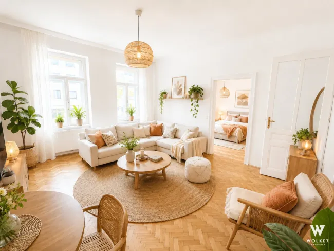 3,5-Zimmer-Altbauwohnung in gepflegtem Stilhaus im Nibelungenviertel - Titelbild