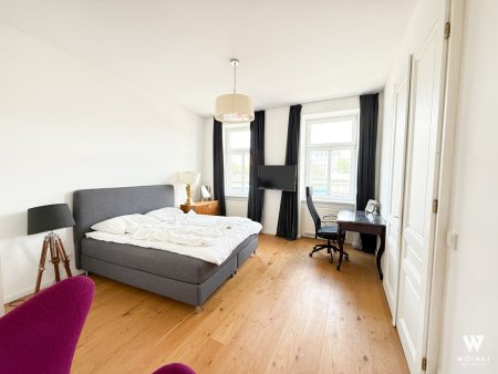 Stilvoller Luxus trifft Altbauflair – Traumhafte 3-Zimmer-Wohnung im 15. Bezirk | U3 & U6 Westbahnhof