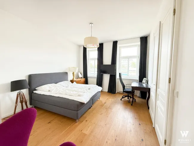 Stilvoller Luxus trifft Altbauflair – Traumhafte 3-Zimmer-Wohnung im 15. Bezirk | U3 & U6 Westbahnhof - Bild