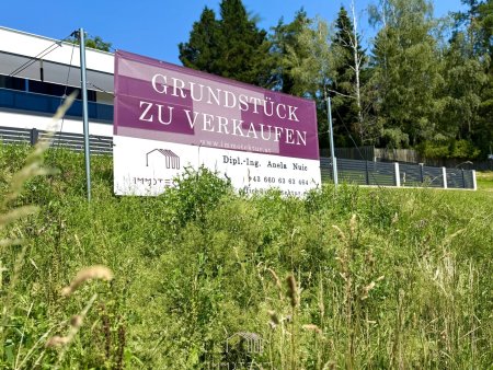 BAUGRUNDSTÜCK: Begehrte Südwestlage auf der Lassnitzhöhe