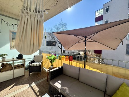 TU GRAZ INFFELD : Sonnige Garçonniere mit Balkon und Tiefgarage in St. Peter - befristet vermietet
