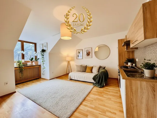 Attraktive, bereits vermietete 3-Zimmer Wohnung mit Garten - ideales Anlageobjekt - Bild