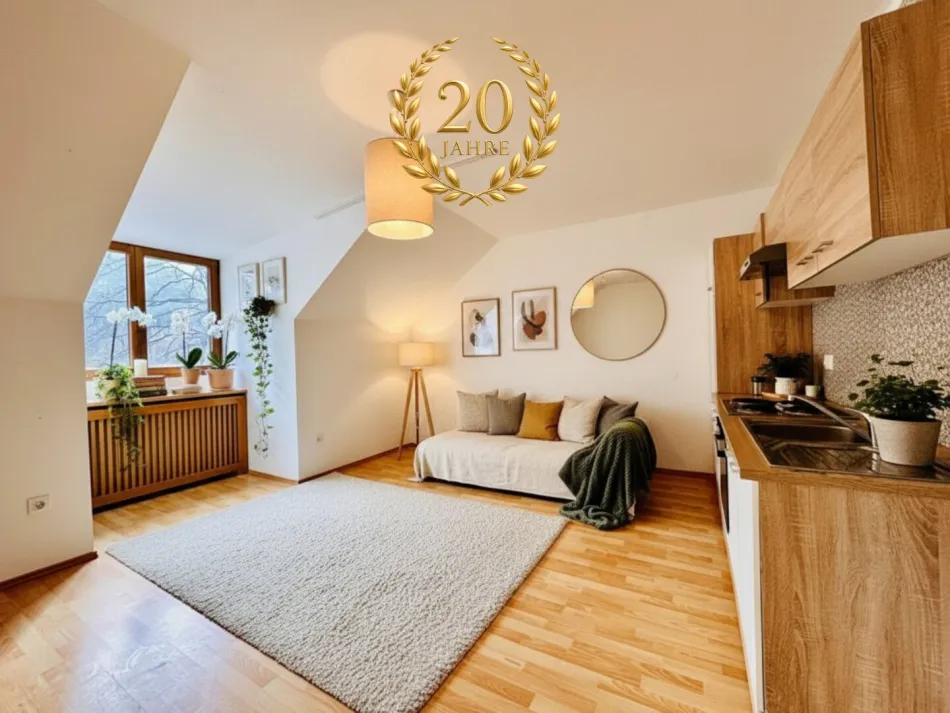 Attraktive, bereits vermietete 3-Zimmer Wohnung mit Garten - ideales Anlageobjekt - Bild