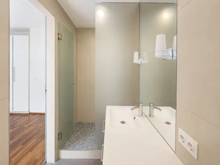 Bad mit Walk-in Dusche