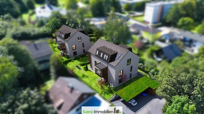 NEUBAU 3-Zimmer-Gartenwohnung mit großer Terrasse, Eigengarten, Tiefgarage - Titelbild
