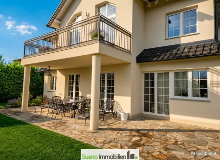 Riesiges Wohnhaus in Marchtrenk, Doppelgarage, Balkon(e), Terrasse, Grillhaus, Keller!