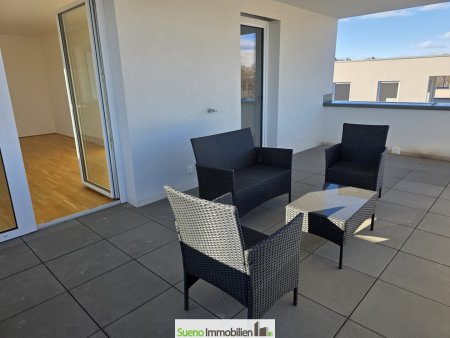 NEUE Doppelhaushälfte 3 Etagen mit PENTHOUSE-Terrasse in ruhiger Siedlungslage mit top Ausblick