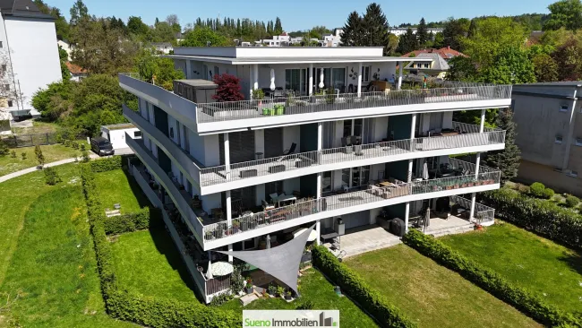 Hidden Champion in Ebelsberg: 3-Zi-Wohnung mit großzügiger Loggia zentral und nahe der Traun-Au - Bild