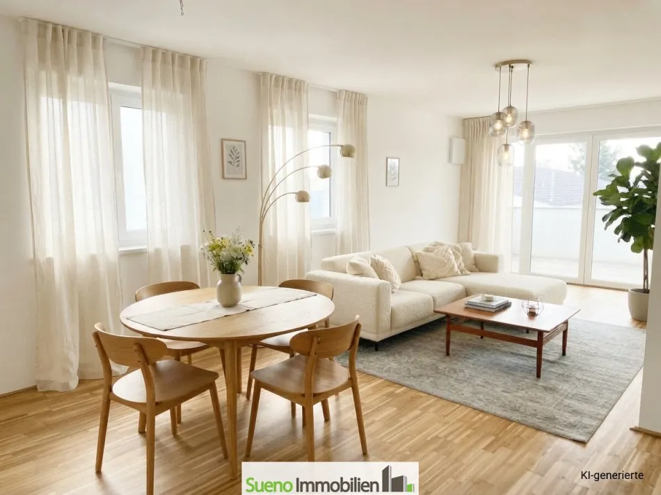 NEUE 4-Zi-Wohnung, Eferding-Zentrum, Balkon, Tiefgarage PROVISIONSFREI - Bild