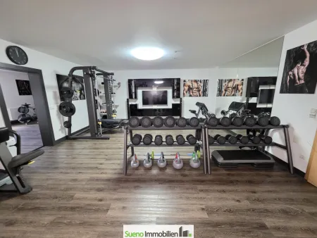 Sport-Studio mit modernsten Geräten