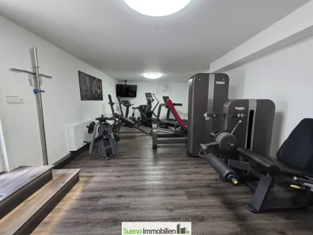 Sport-Studio mit modernsten Geräten
