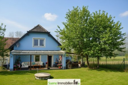 Toplage - Privatparadies im Grünen – Wohnhaus mit Garten in Kirchberg-Thening
