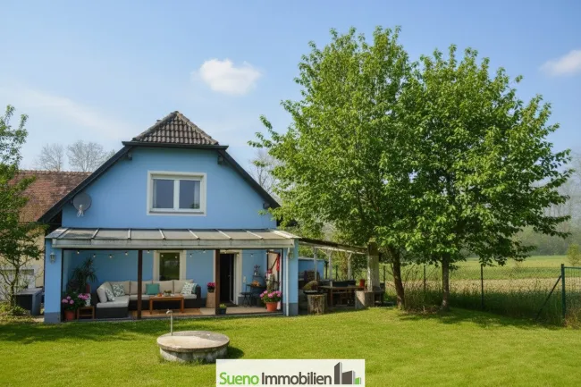 Toplage - Privatparadies im Grünen – Wohnhaus mit Garten in Kirchberg-Thening - Bild