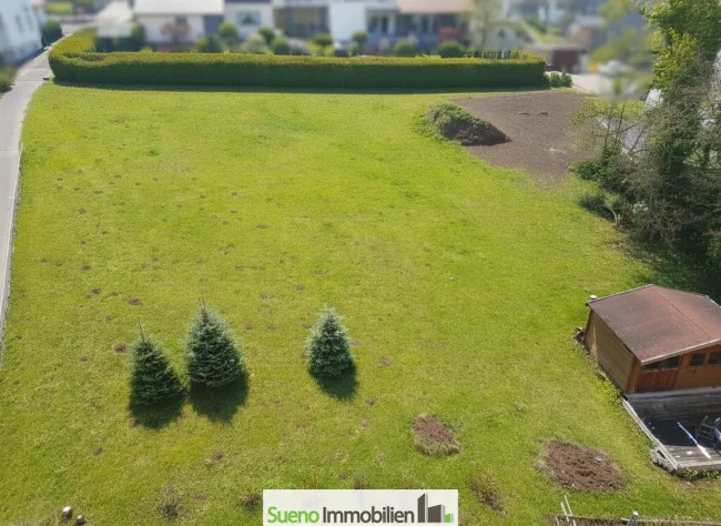 Südhang-Grundstück in Ried/Traunkreis - Titelbild