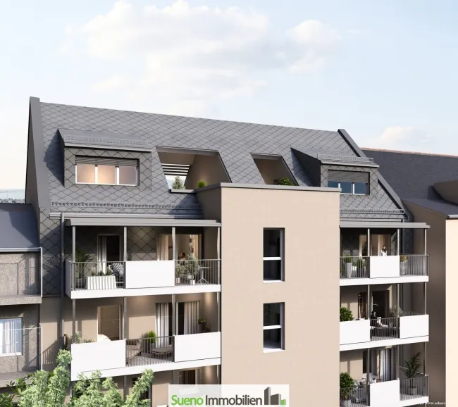 Visualisierung Fassade nach Fertigstellung