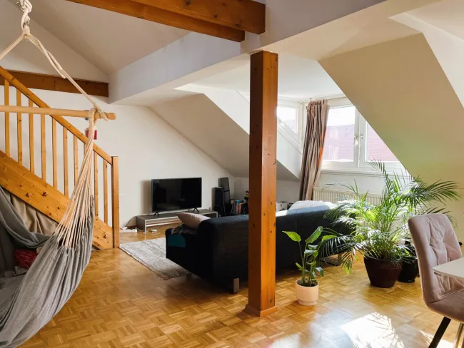 1-Zimmerwohnung mit Galerie in Uni-Nähe - Bild