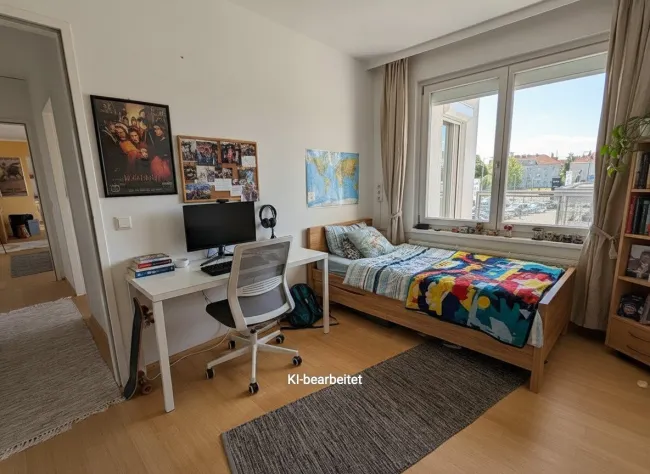 Schlafzimmer inkl. begehbarer Schrank