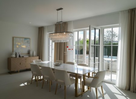KI Generiert Esszimmer Interior