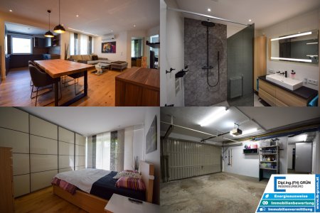 TOP-Lage! Hochwertig kernsanierte 3-Zimmer-Wohnung mit Smart Home, Garage & Balkon