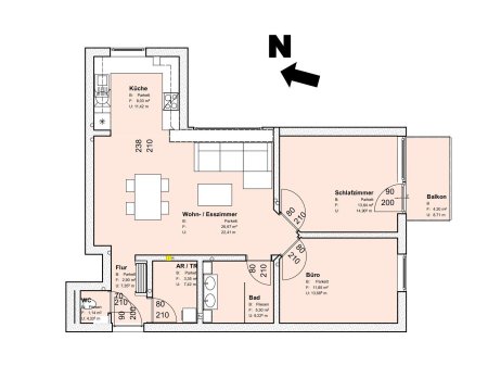 TOP-Lage! Hochwertig kernsanierte 3-Zimmer-Wohnung mit Smart Home, Garage & Balkon